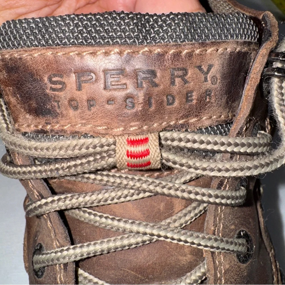 Sperry Top Sider Rugged Waterproof Brown Men's Boots Size 8.5.‎
